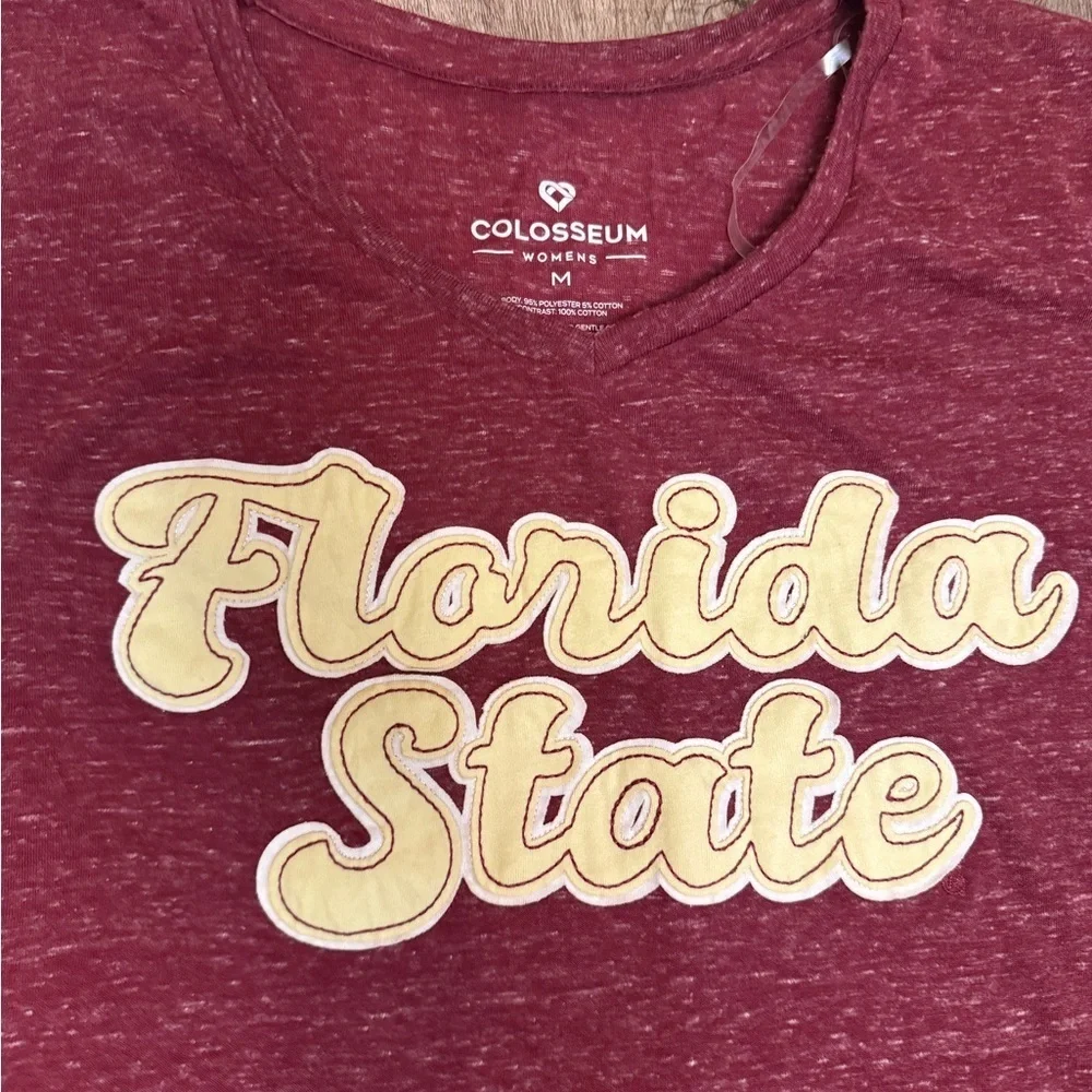 Colosseum Maroon Florida State Tee - Picture 2 of 4